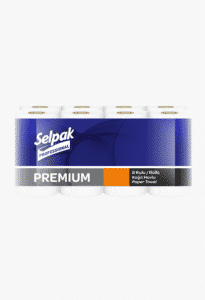 Selpak Pro. Premium Рушник паперовий кухонний 3-х шар. 11.25 м. 8 рул.