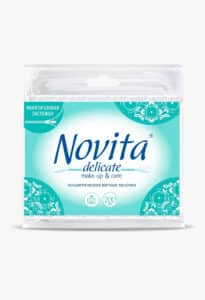 NOVITA Delicate Палички ватні в поліетиленовому пакеті, 200шт.