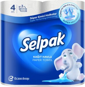 SELPAK Рушник кухоний, 4шт.