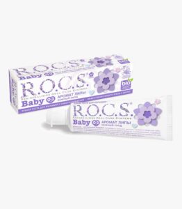 Зубна паста “R.O.C.S. для малят Аромат Липи”, 45гр