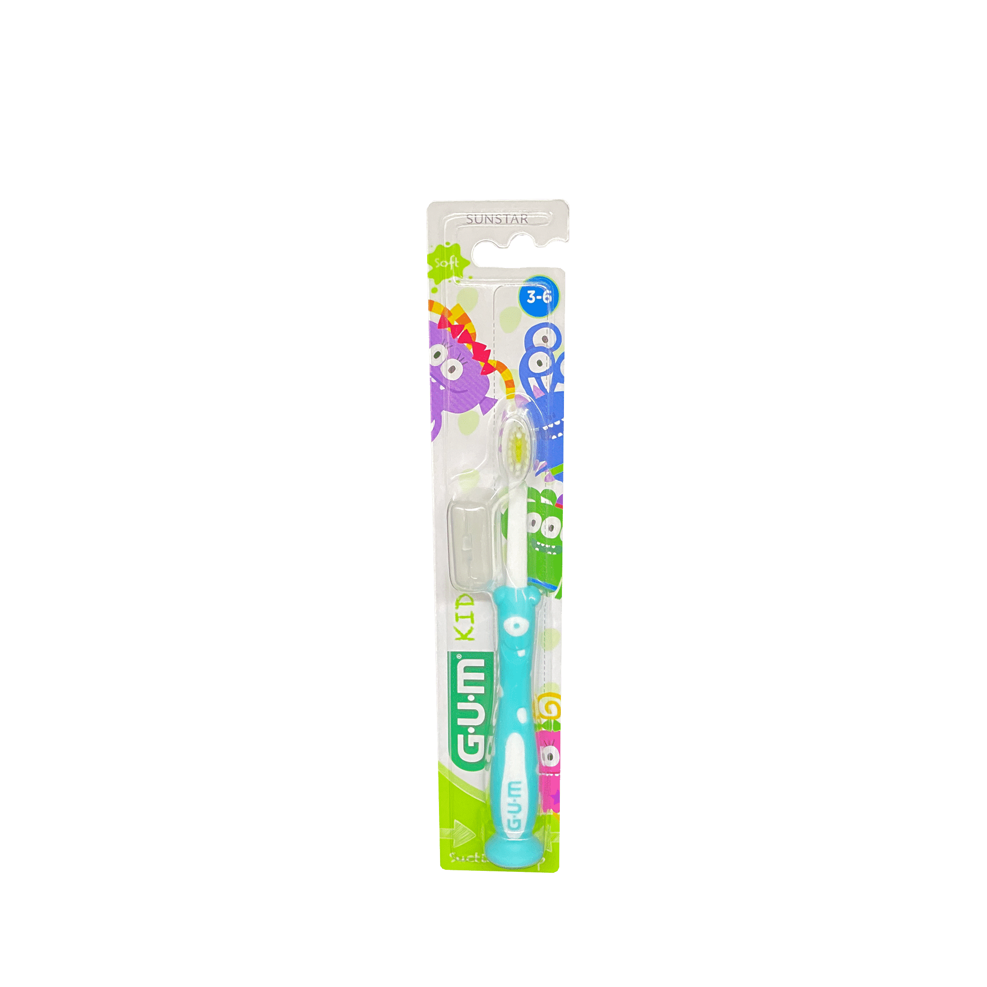 Зубна щітка GUM KIDS MONSTER