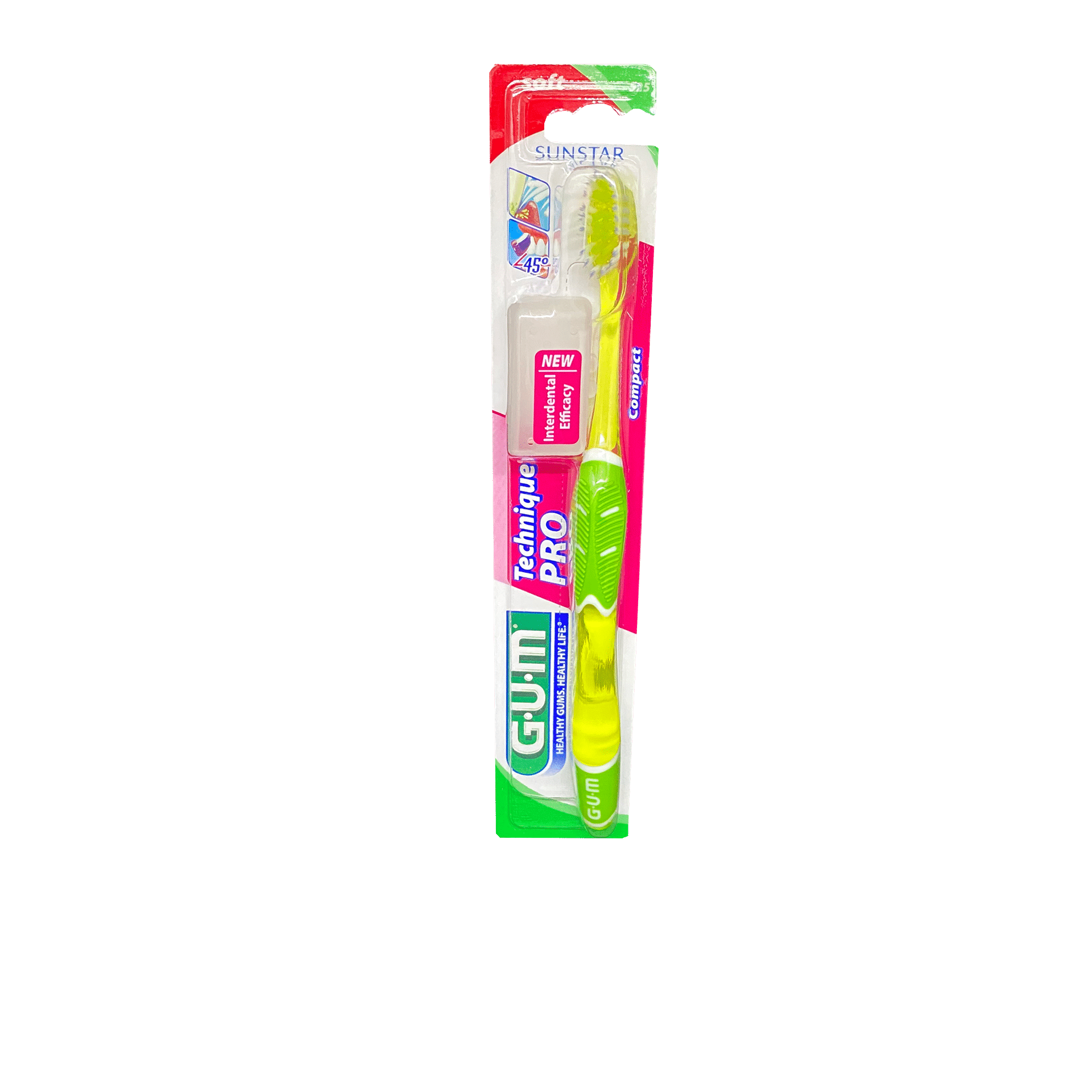 Зубная щетка GUM Technique PRO COMPACT SOFT, мягкая