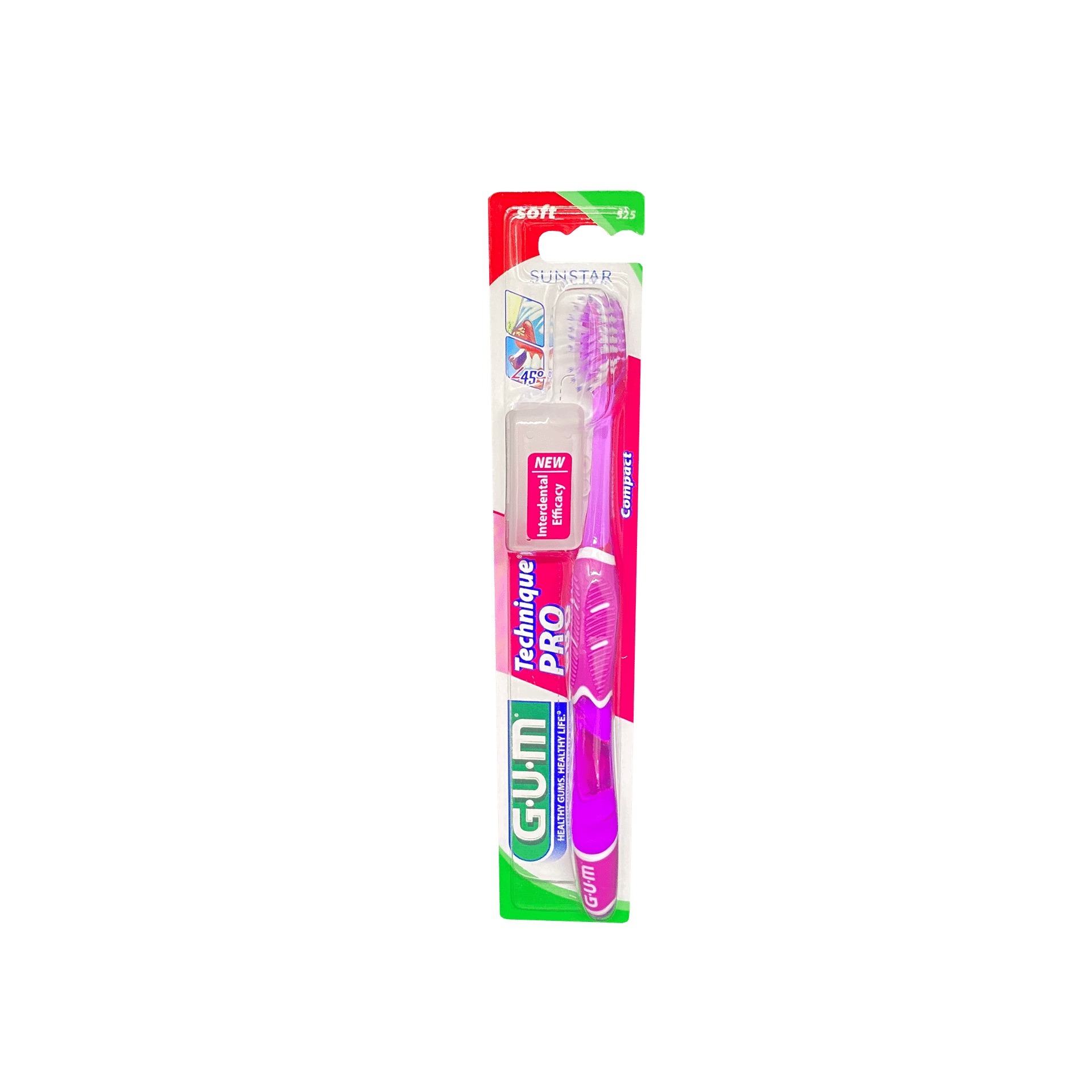 Зубная щетка GUM Technique PRO COMPACT SOFT, мягкая