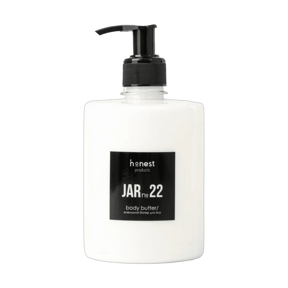 Живильний батер для тіла JAR №22 vanilla  від honest products, 500мл