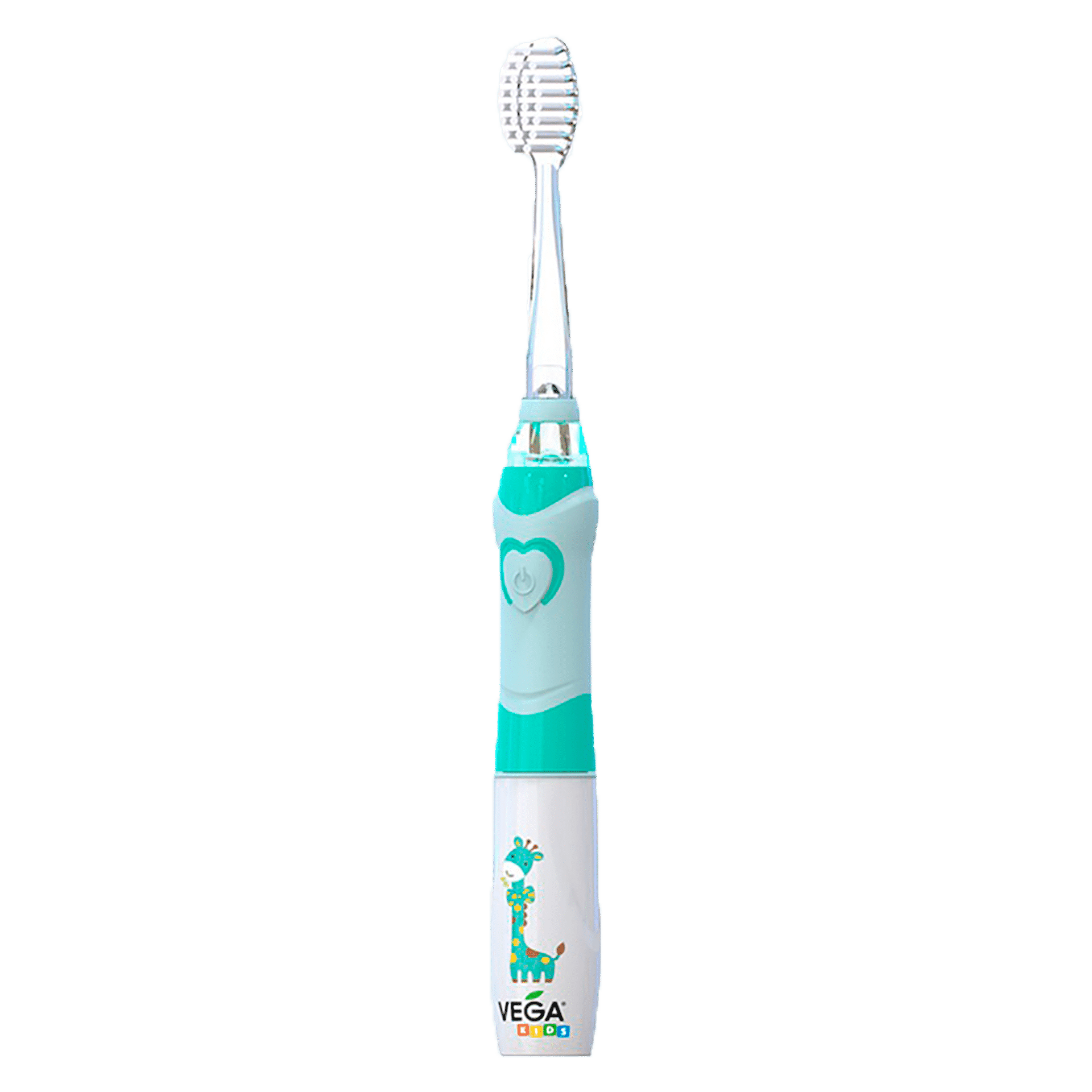 Электрическая детская звуковая зубная щетка Vega Kids VK-400B LIGHT-UP (голубая)