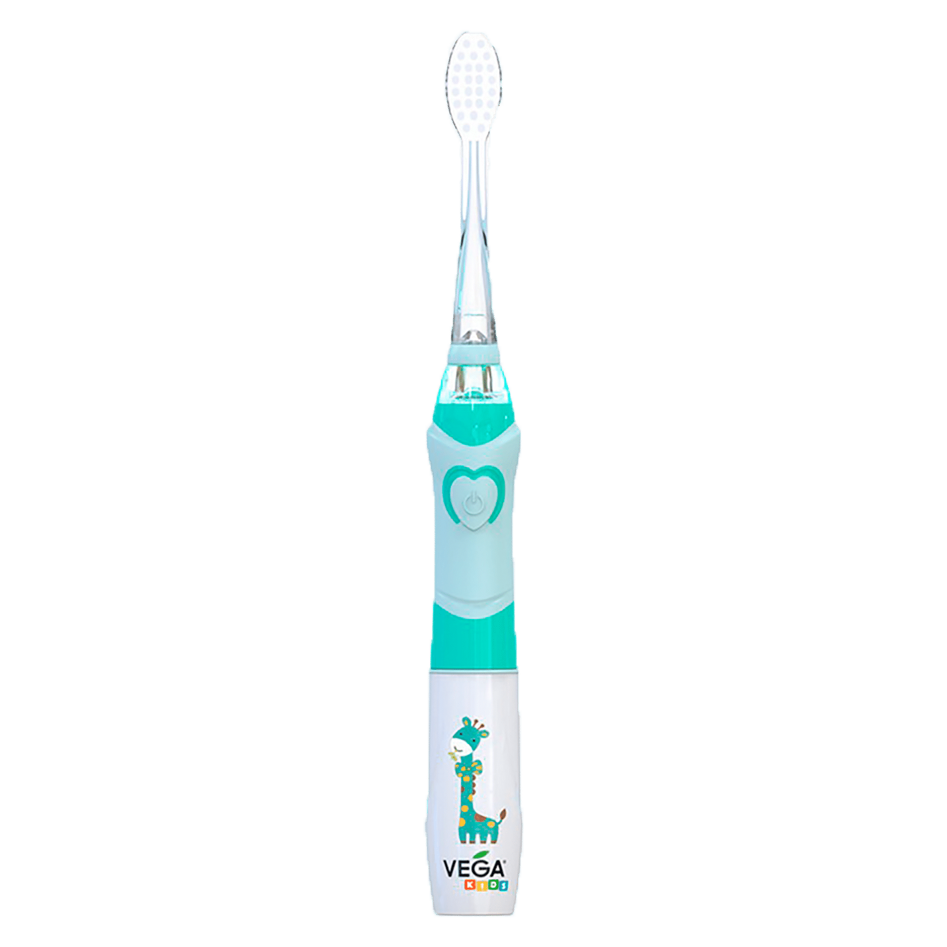 Электрическая детская звуковая зубная щетка Vega Kids VK-400B LIGHT-UP (голубая)