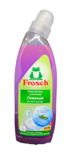 Очисний засіб для унітазів Frosch Лаванда, 750мл