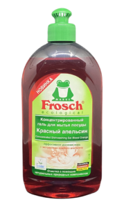 FROSCH Гель-концентрат для посуду Червоний апельсин, 500мл