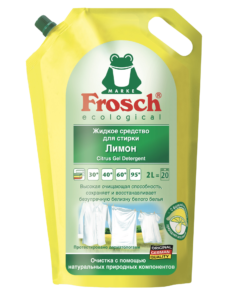 Frosch Рідкий засіб для прання Лимон, 2л