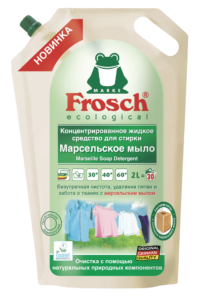 Frosch Концентрований рідкий засіб для прання Марсельське мило, 2л