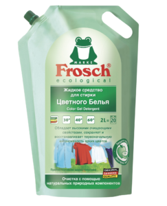 Frosch Засіб для прання кольорових тканин, 2л