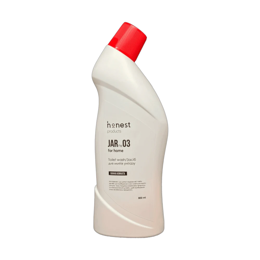 Засіб для миття унітазів JAR №03 від honest products for home, 800мл