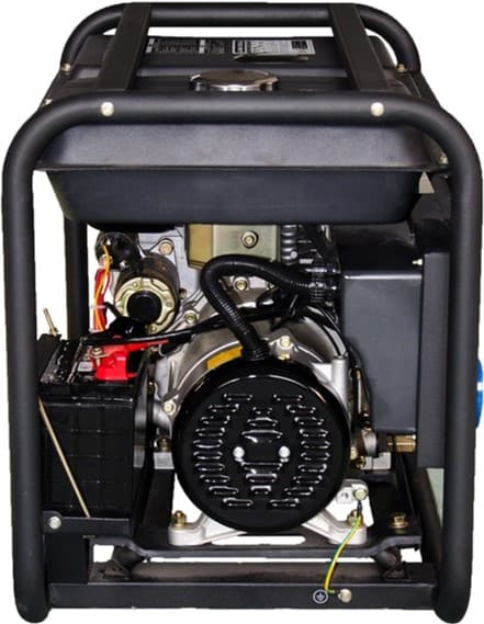 Генератор дизельный ITC Power 6500W AVR einphasig DG7800LE, черный