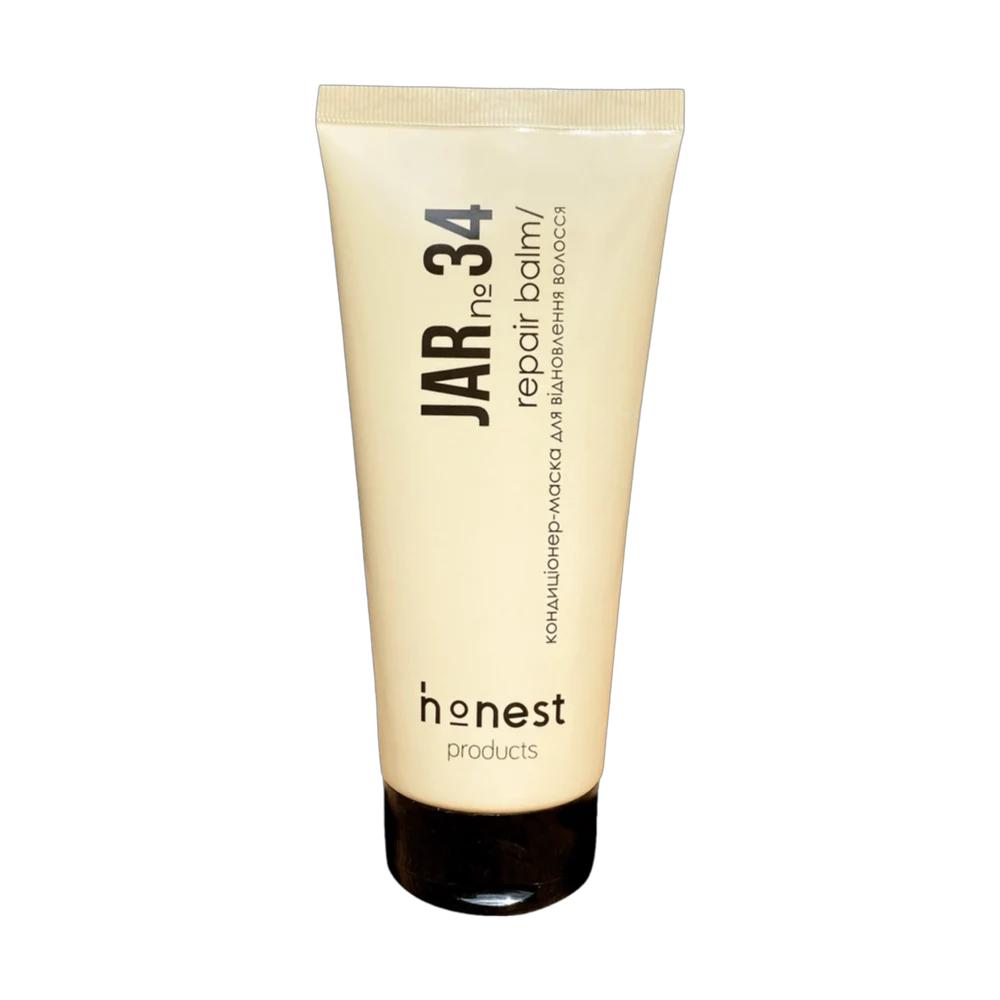 Кондиціонер-маска для відновлення пошкодженого волосся JAR №34 від honest products, 200мл