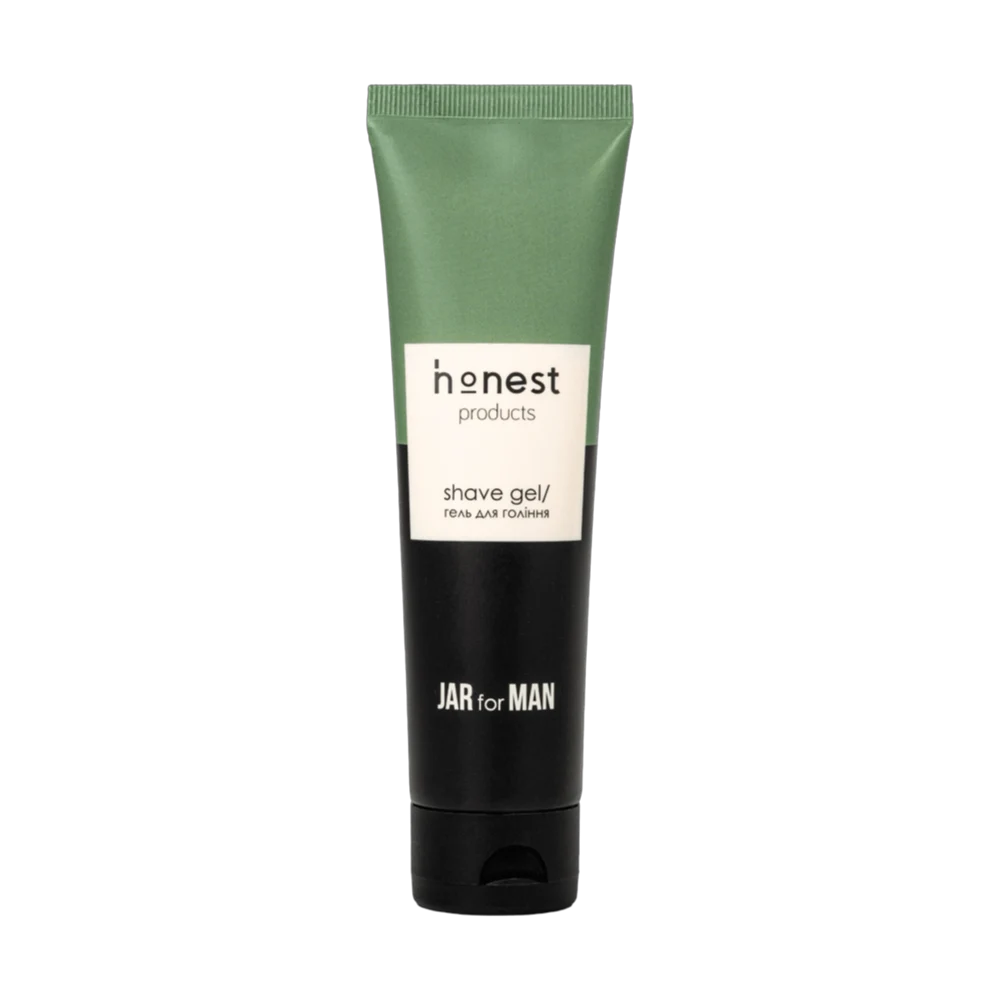 Гель для гоління та оформлення лінії бороди Jar for Men от honest products, 100мл