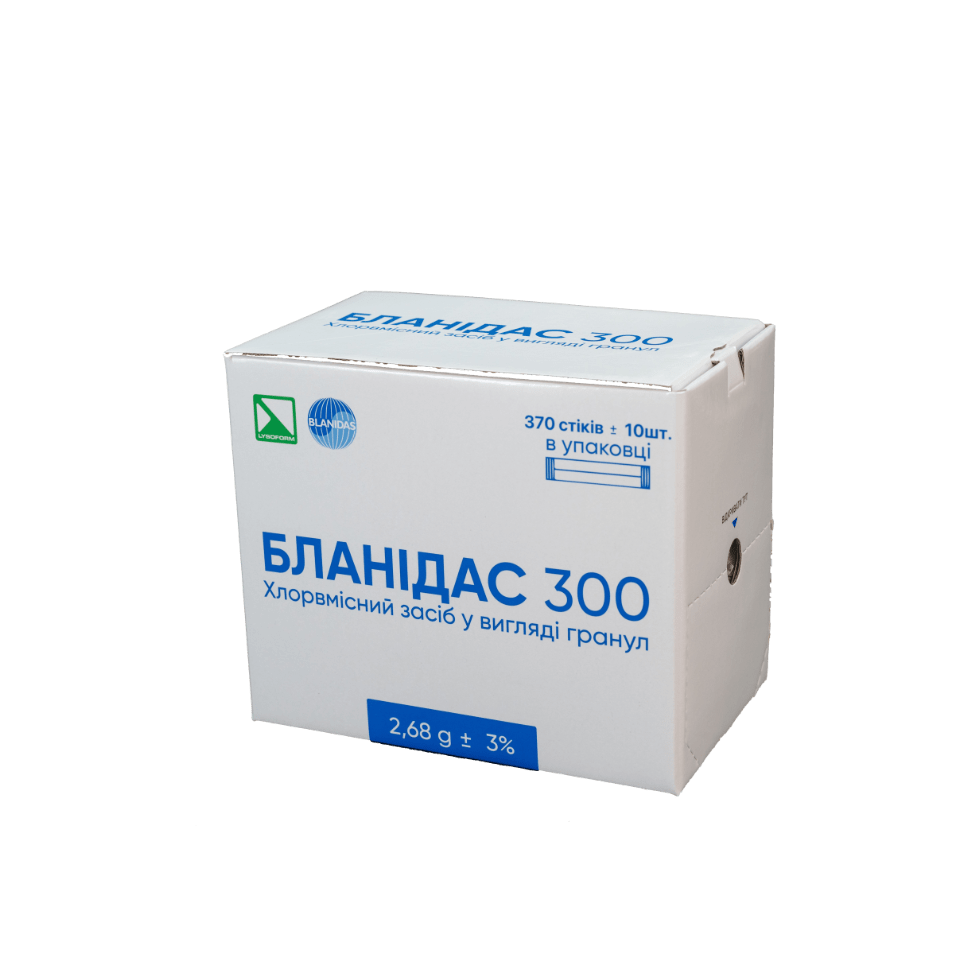 Бланидас 300 (гранулы), 370 стиков