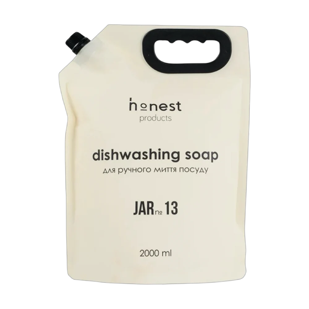Делікатний засіб для ручного миття посуду JAR №13 від honest products for home, 2л