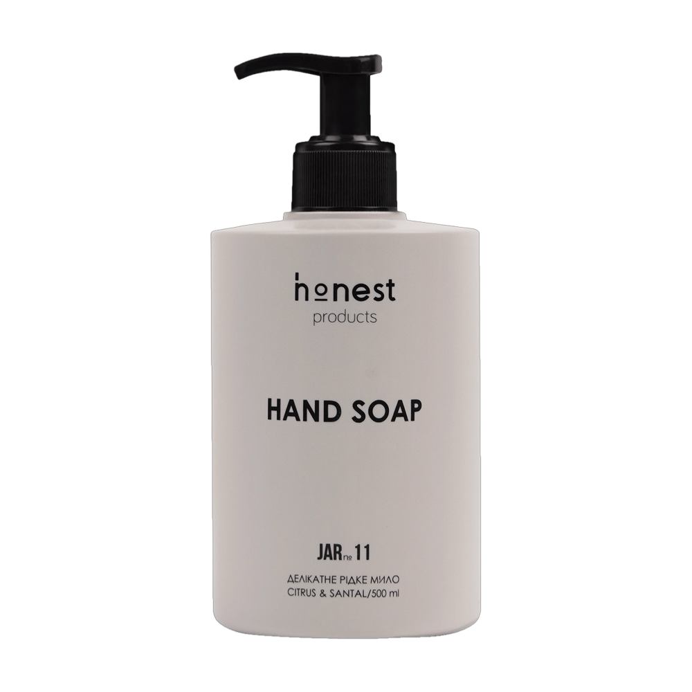Делікатне рідке мило JAR №11 citrus & santal від honest products, 500мл