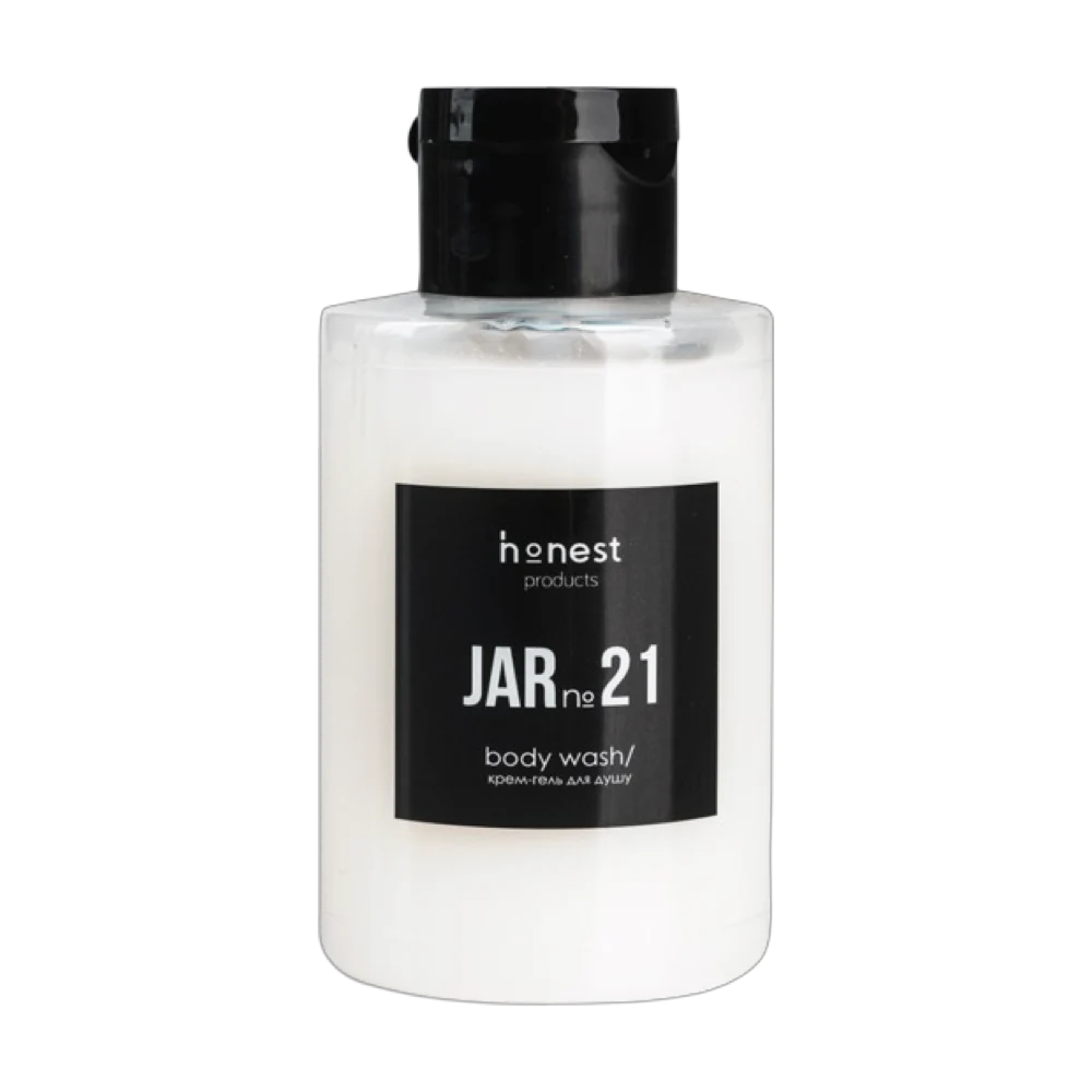 Зволожувальний крем-гель для душу JAR №21 vanilla від honest products, 100мл