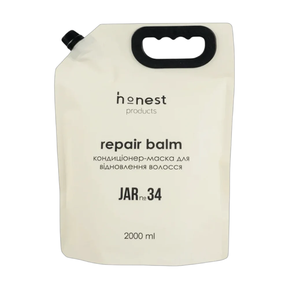 Кондиціонер-маска для відновлення пошкодженого волосся JAR №34 від honest products, 2л