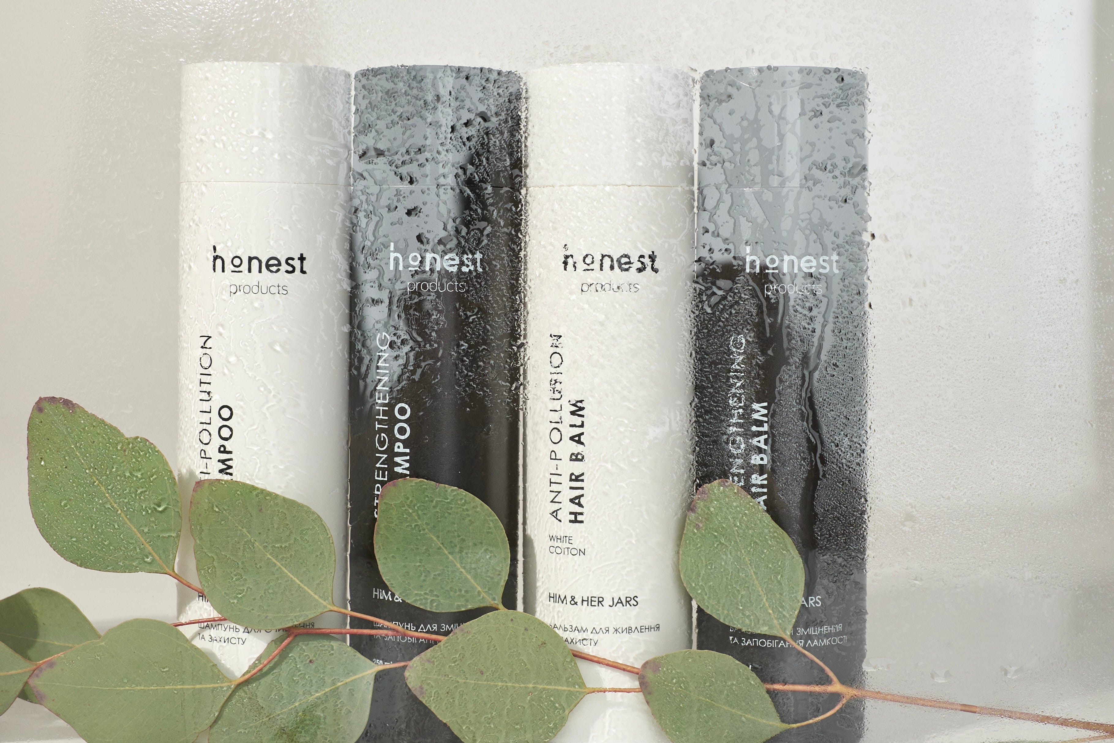 honest products him&her Jars – Шампунь для очищення та захисту, 250мл