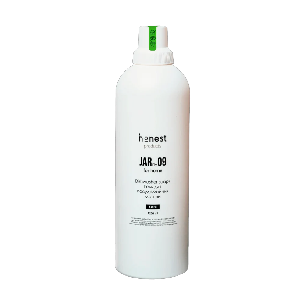 Гель для посудомийних машин JAR №09 від honest products for home, 1.1л