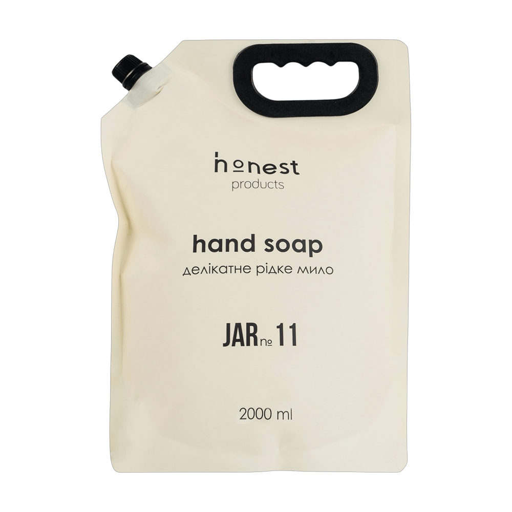 Делікатне рідке мило JAR №11 smoked sugar від honest products, 2л