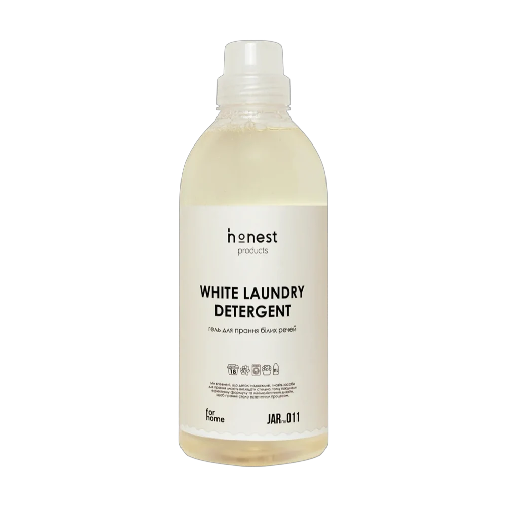 Гель для прання білих речей JAR №011 від honest products for home, 1л