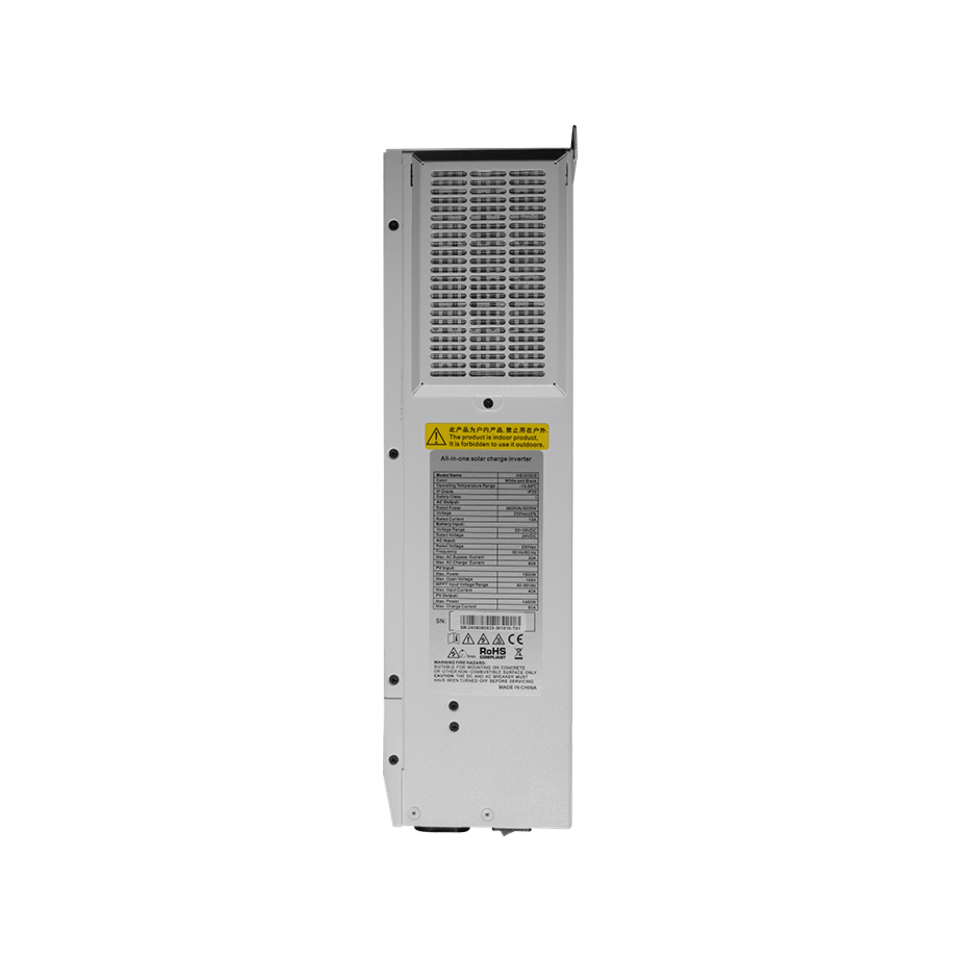 Гібридний інвертор Generator Guardian 3kW/3000Вт, 24V/24В, чиста синусоїда, безперебійник / UPS / ДБЖ, (HSI 3000S)