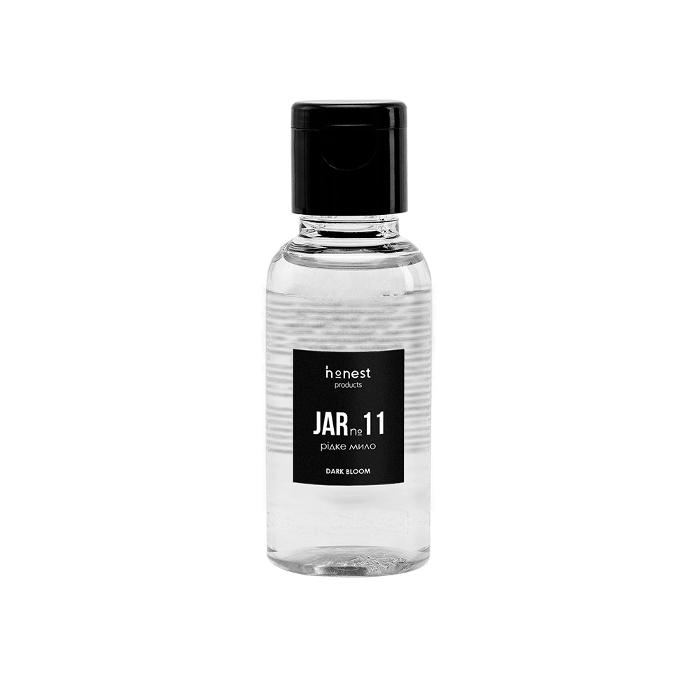 Делікатне рідке мило JAR №11 dark bloom від honest products, 30мл