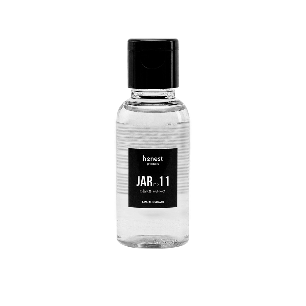Делікатне рідке мило JAR №11 smoked sugar від honest products, 30мл