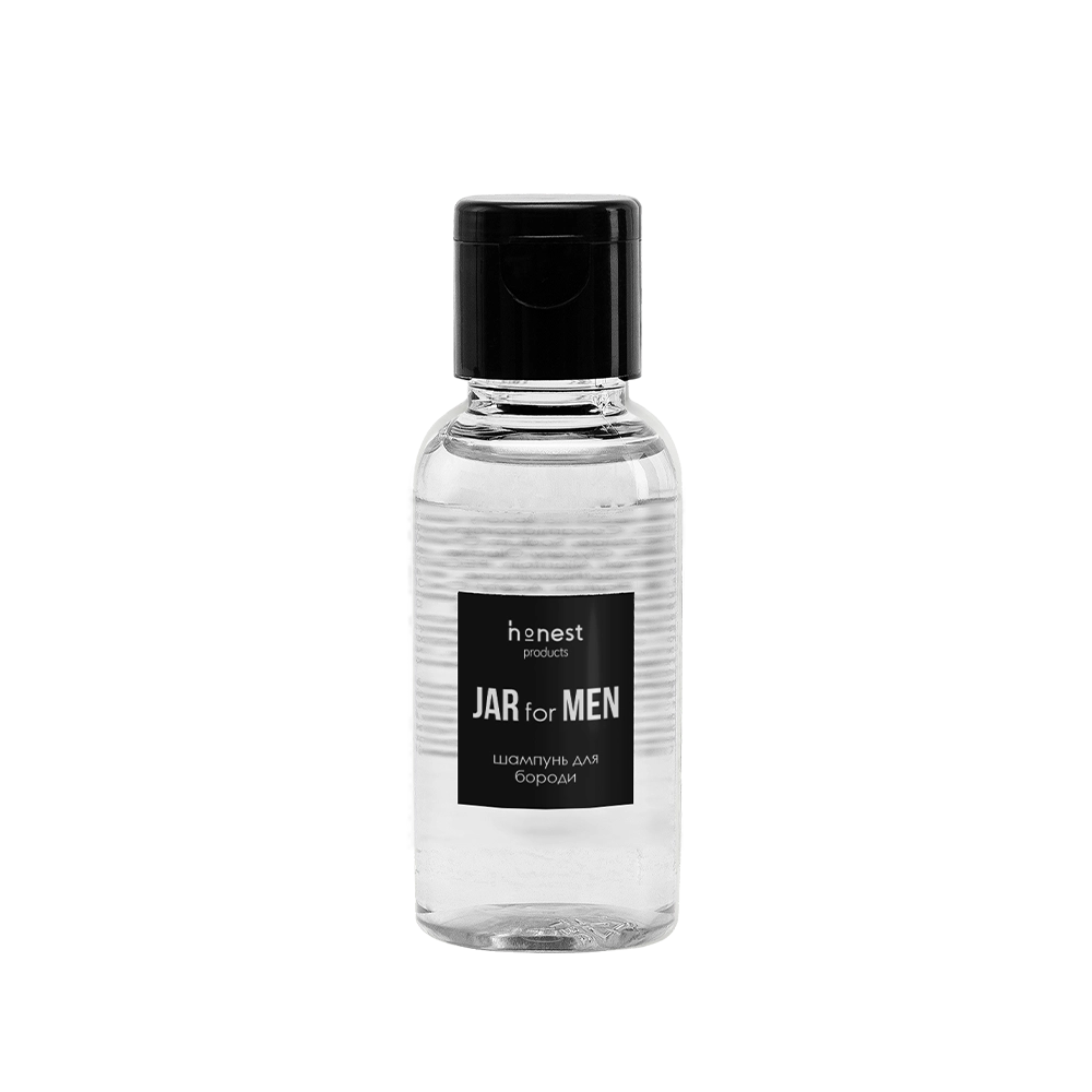Шампунь для бороди Jar for Men від honest products, 30мл