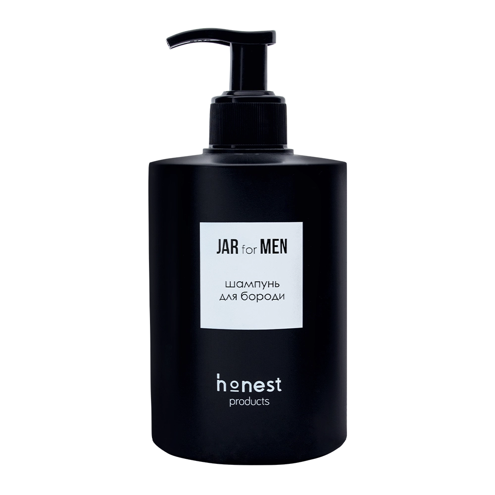 Шампунь для бороди Jar for Men від honest products, 500мл